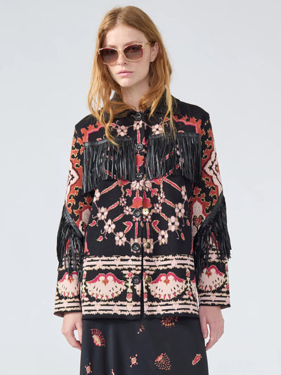 Hayley Menzies Dylan Cotton Jacquard Jacket