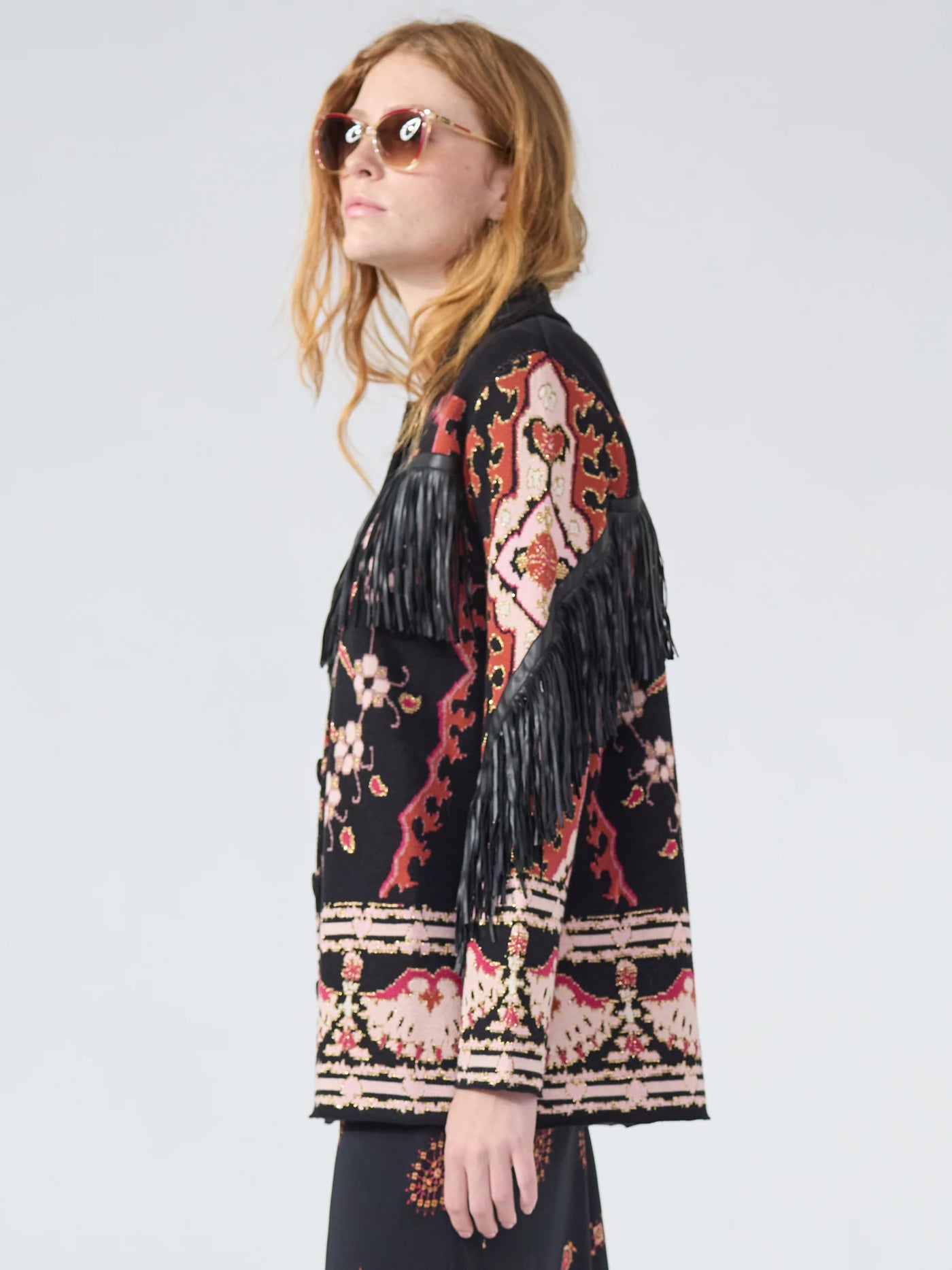 Hayley Menzies Dylan Cotton Jacquard Jacket