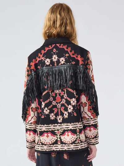 Hayley Menzies Dylan Cotton Jacquard Jacket