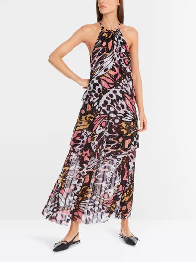 Marc Cain maxi Dress In Butterfly Design