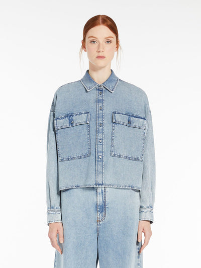 Max Mara Weekend ZEMIRA Denim boxy shirt