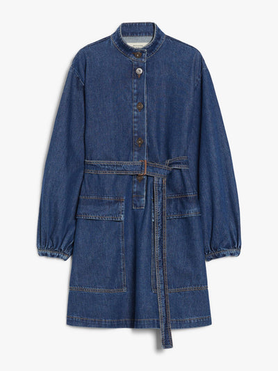 Max Mara Weekend EURO Belted denim dress