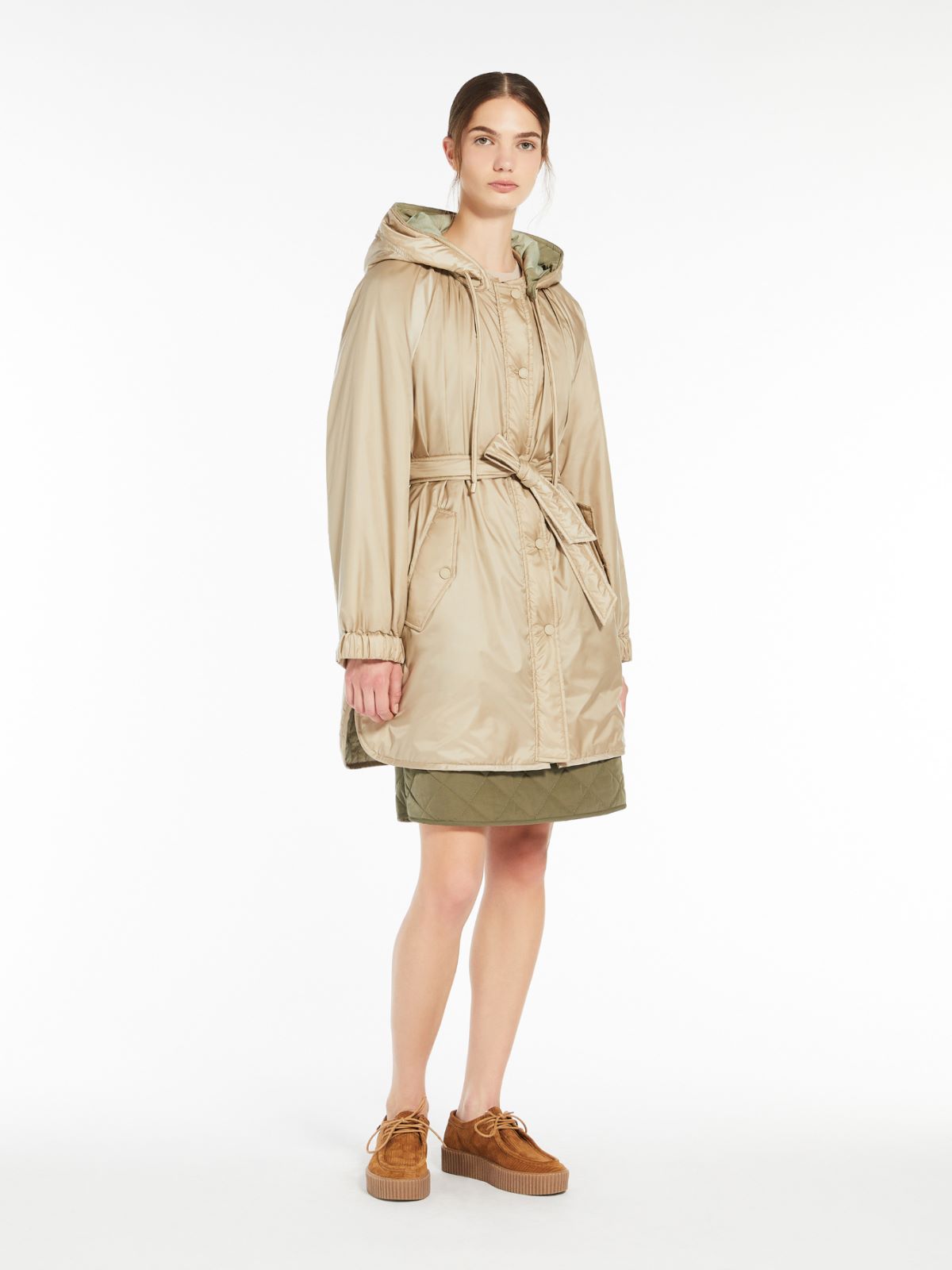 Max Mara Weekend VERANDA Reversible water-repellent canvas parka