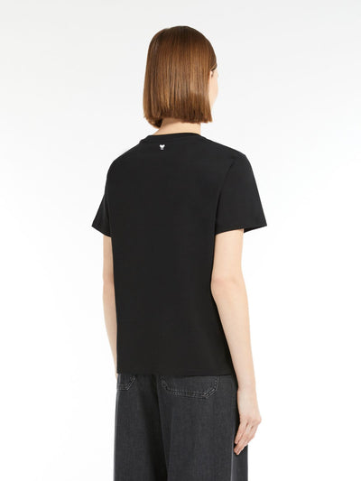 Max Mara Weekend VELLO Black Cotton jersey T-shirt