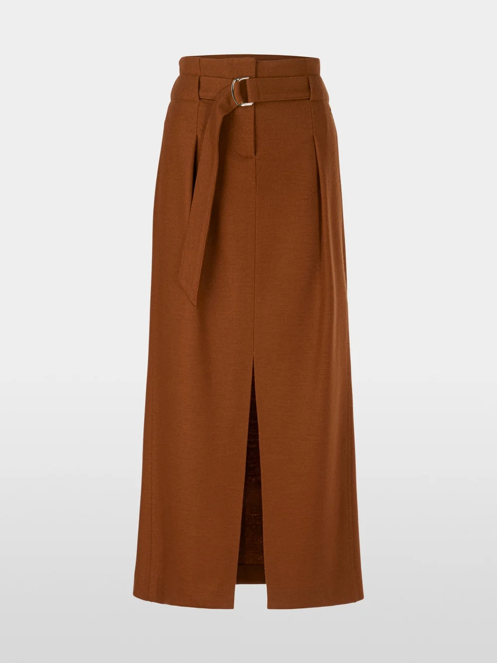 Marc Cain Brown Spice Midi length wool skirt