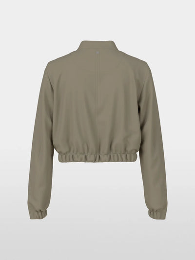 Marc Cain Sage Soft flowing blouson jacket