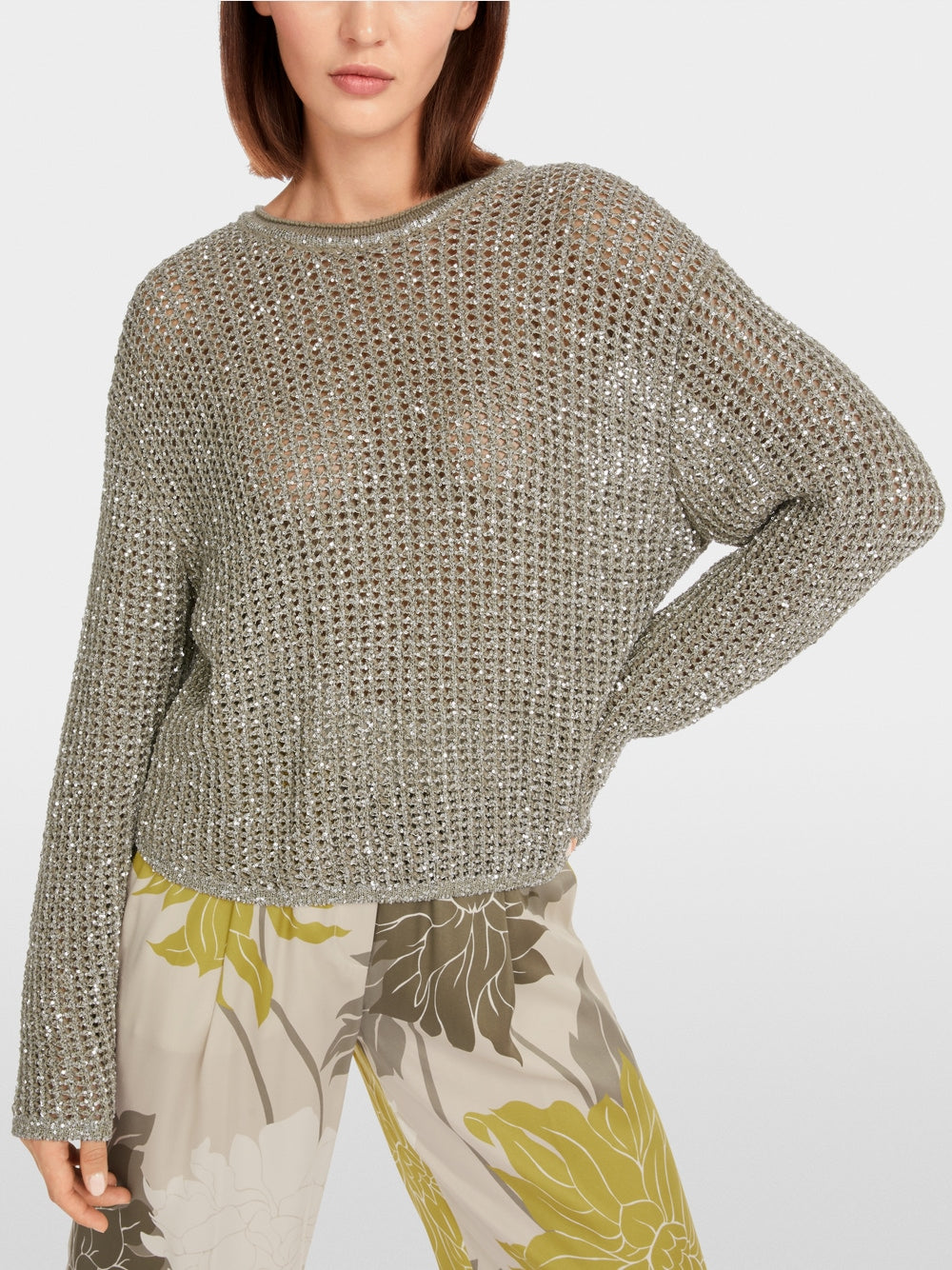 Marc Cain Sage Airy pullover Jumper - knitted in Germany