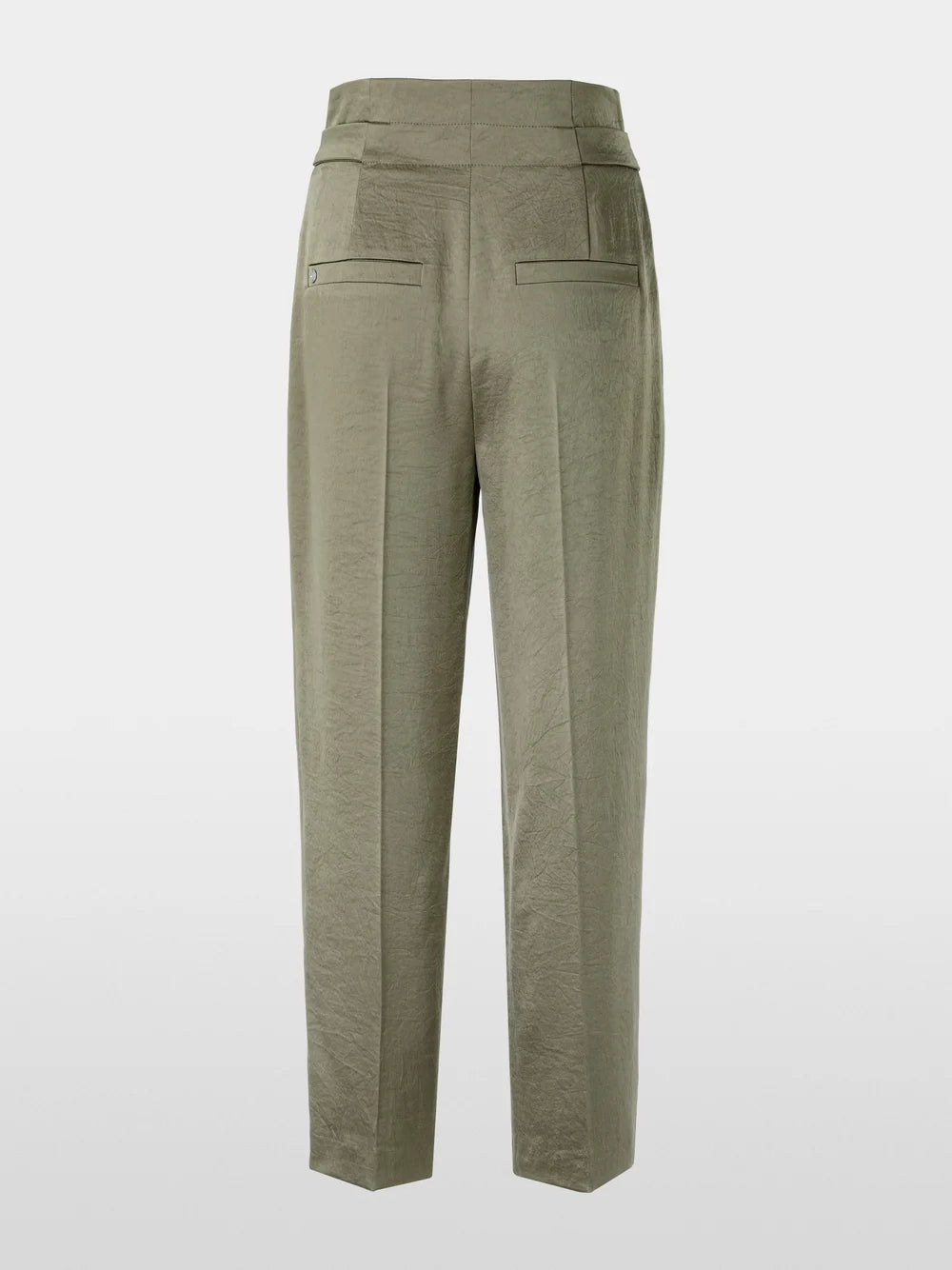 Marc Cain Sage Powder WELS satin trousers