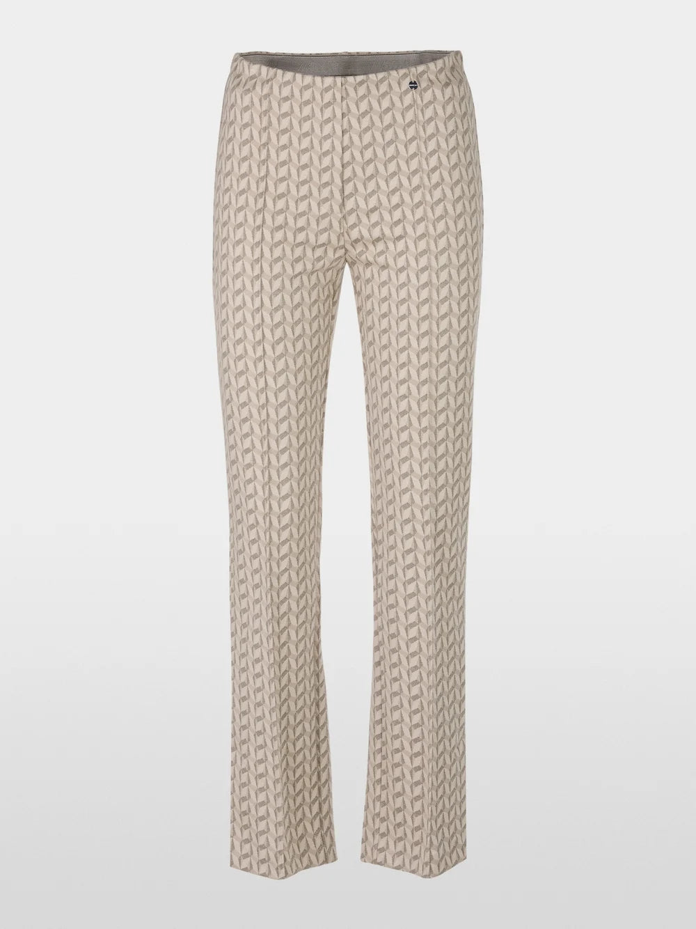 Marc Cain Pearl FATSA jersey jacquard trousers