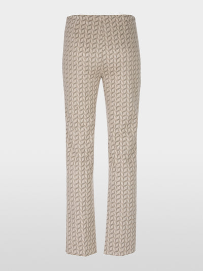 Marc Cain Pearl FATSA jersey jacquard trousers