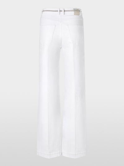 Marc Cain White WARRI Rethink Together wide jeans