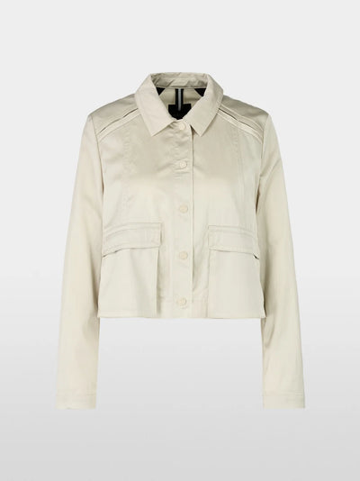 Marc Cain Stone Soft flowing A-line jacket