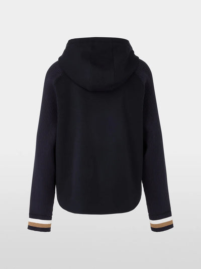 Marc Cain Navy Elegant sweatshirt in A-line