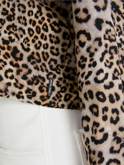 Marc Cain Leopard Rethink Together oversized blouse