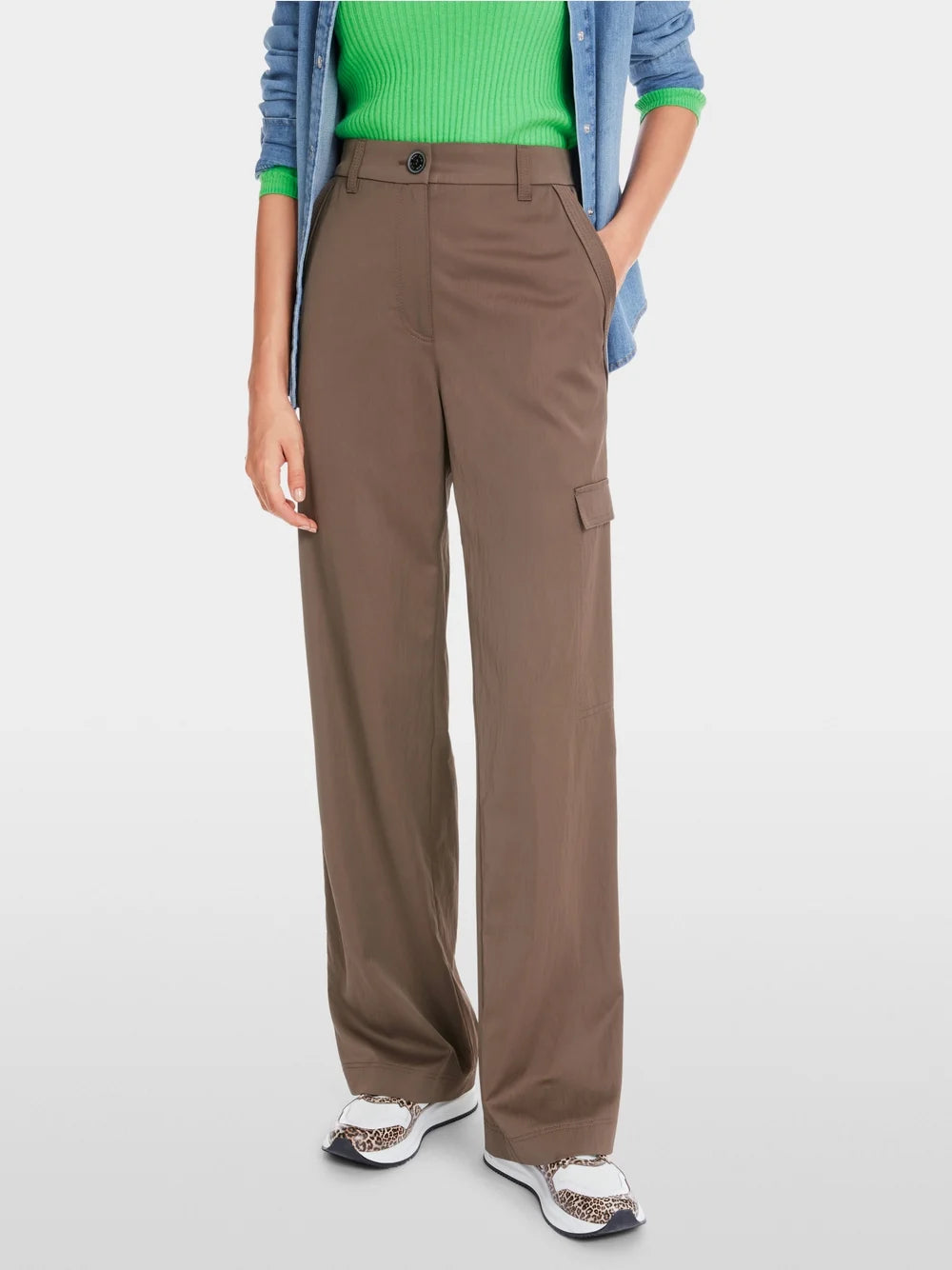 Marc Cain Chocolate Macaron WIGAN puddle pants