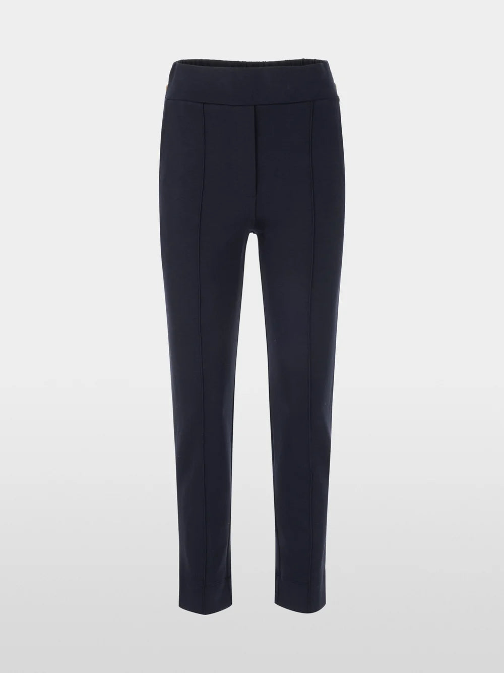 Marc Cain Navy Ankle-length jersey trousers – FOCHA