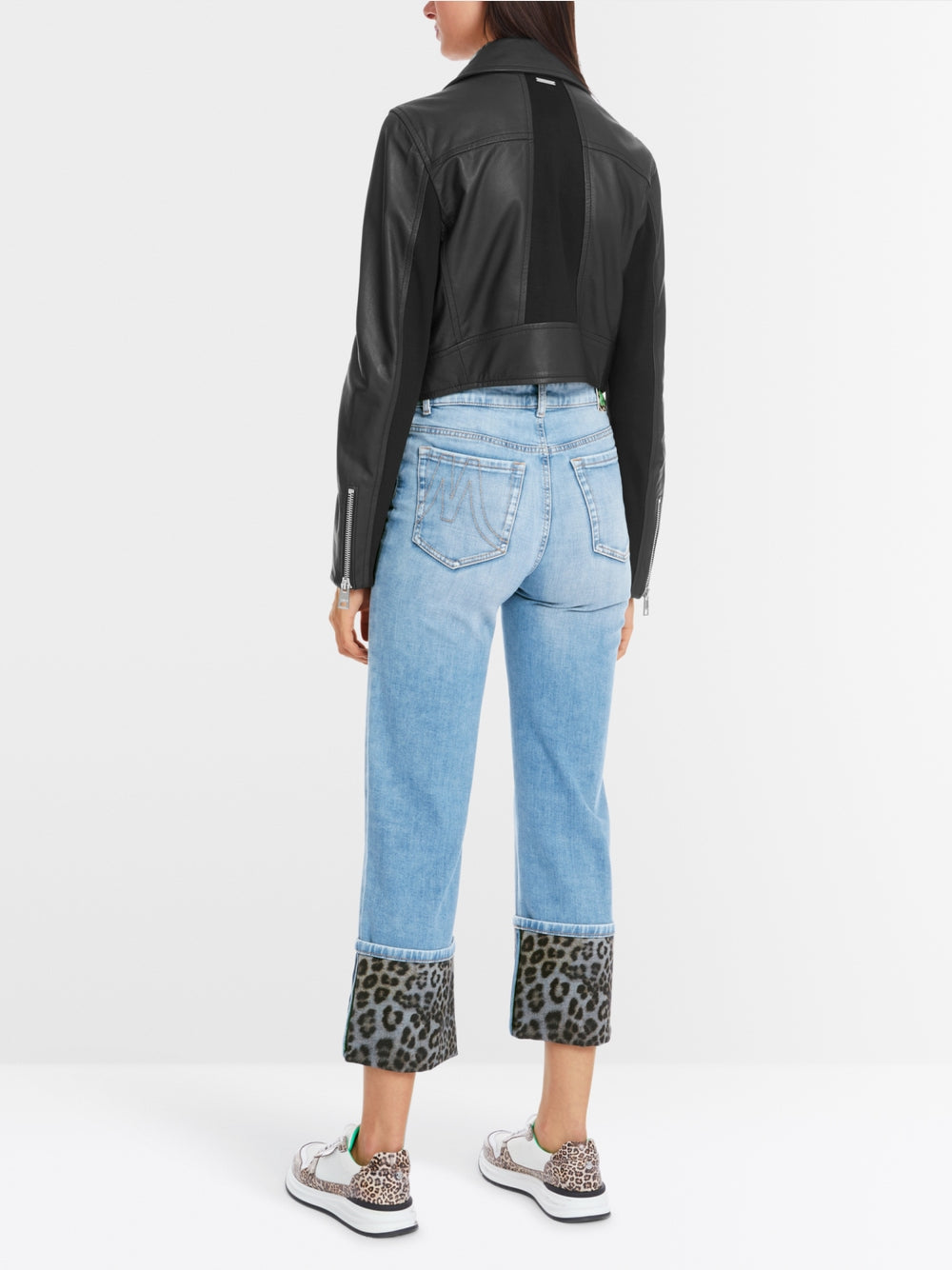 Marc Cain Leopard Cuff FÉS Rethink Together jeans