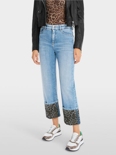 Marc Cain Leopard Cuff FÉS Rethink Together jeans