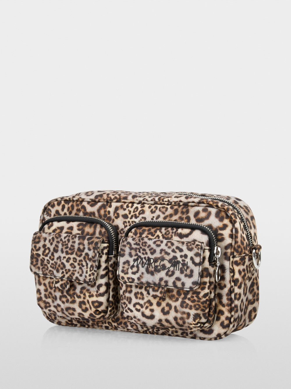 Marc Cain Rethink Together bag with leopard print